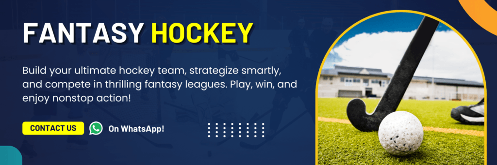 Fantasy Hockey – Play, Compete & Win Real Cash Prizes