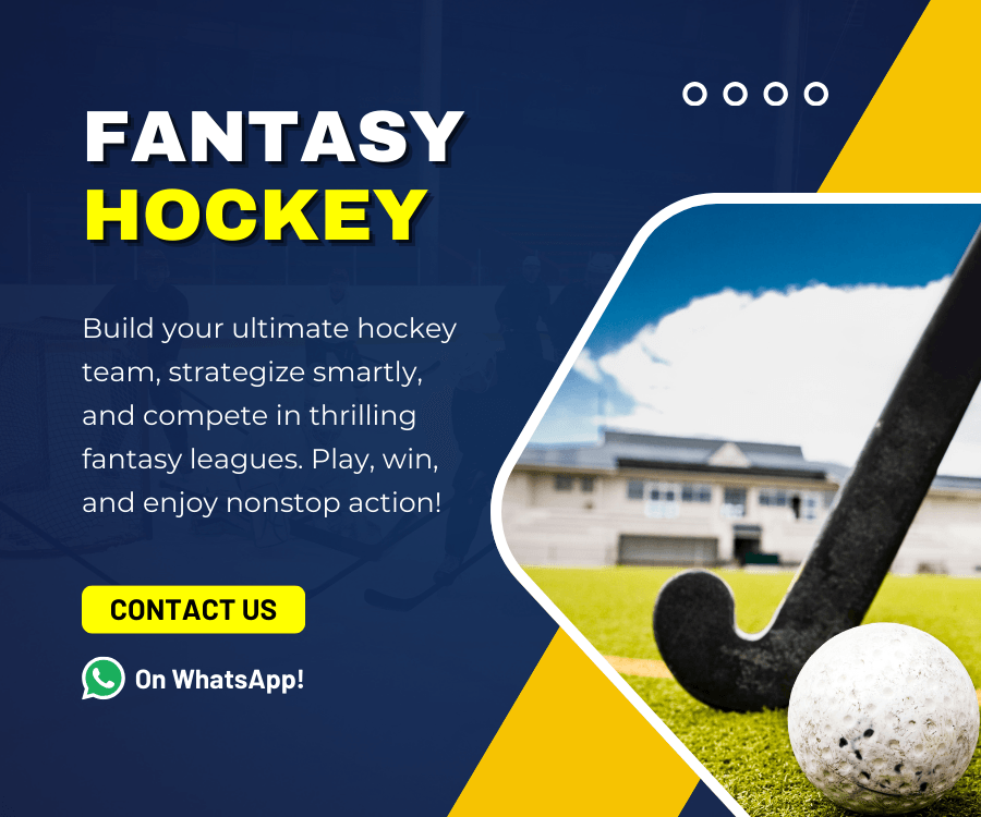 Fantasy Hockey – Play, Compete & Win Real Cash Prizes