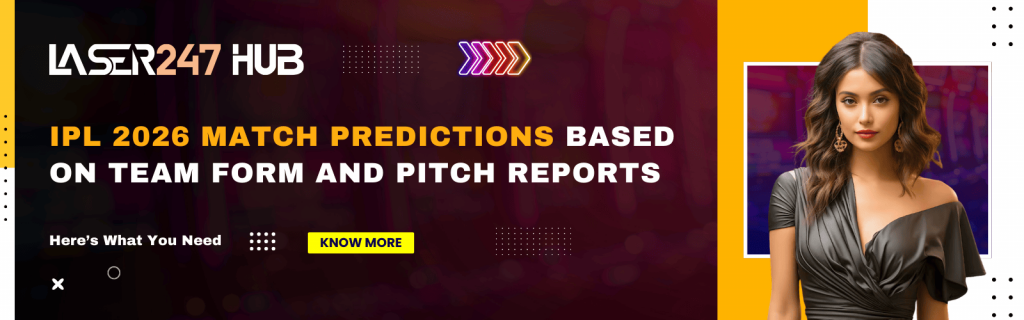 IPL 2026 Match Predictions Based on Team Form & Pitch