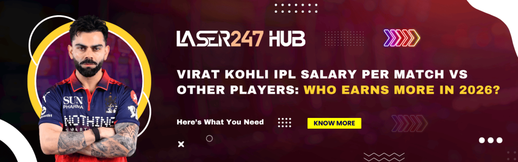 Virat Kohli one match fees in IPL vs top players 2026