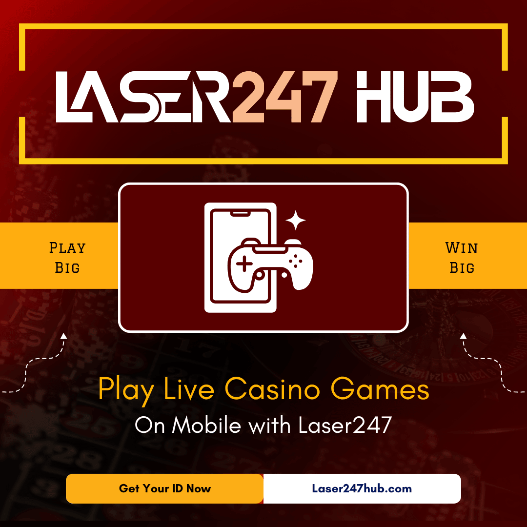 Play Live Casino Games on Mobile with Laser247