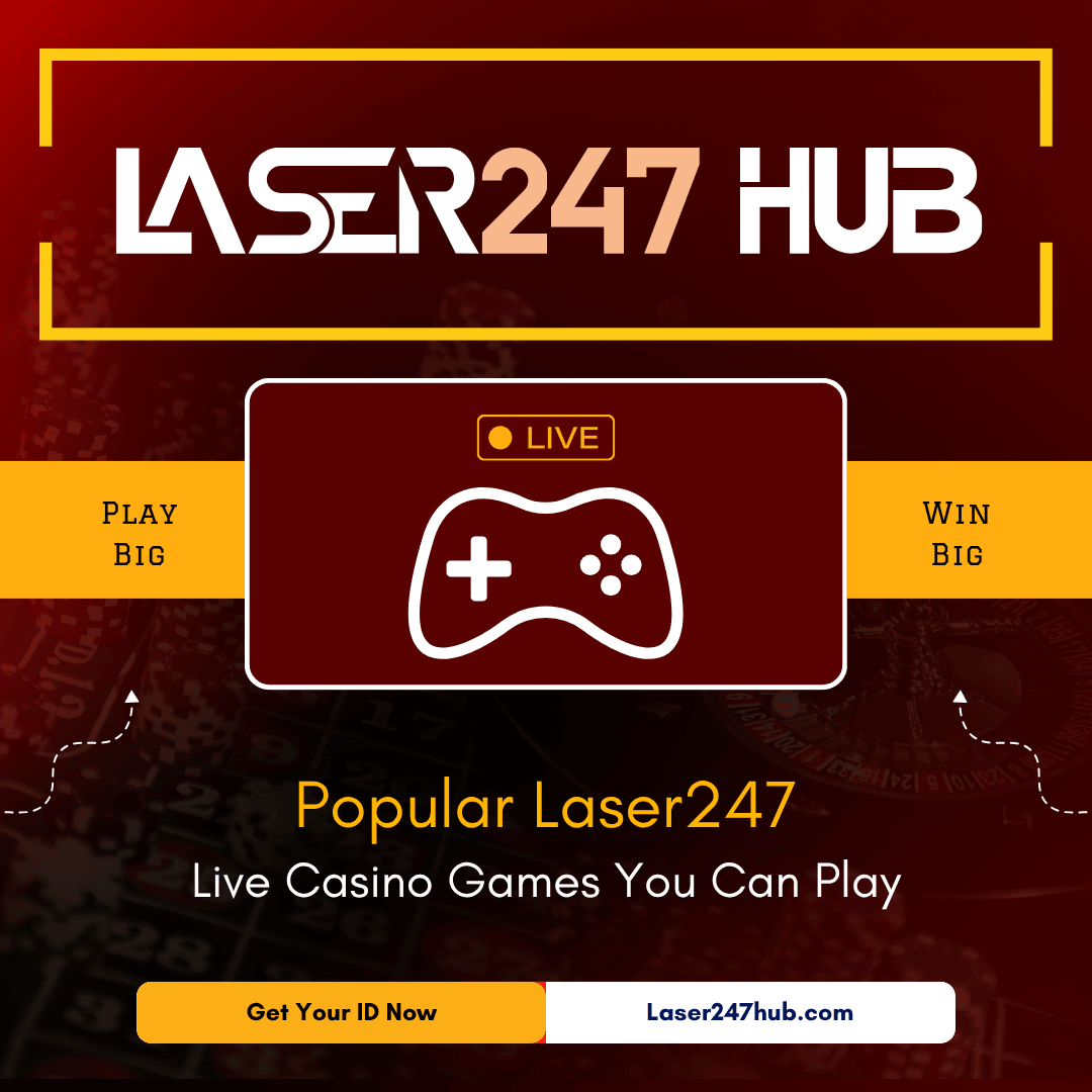 Popular Laser247 Live Casino Games You Can Play